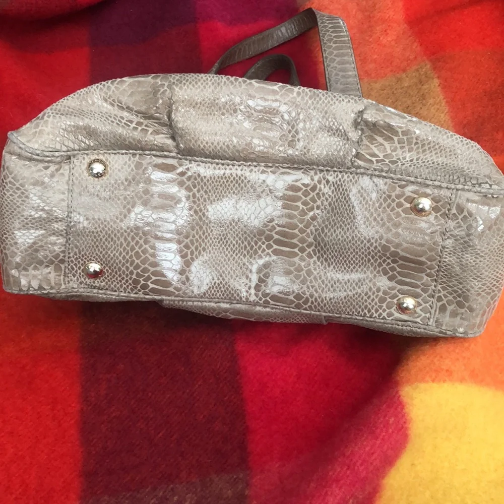 Michael Kors Snakeskin Handbag - Picture 7 of 9